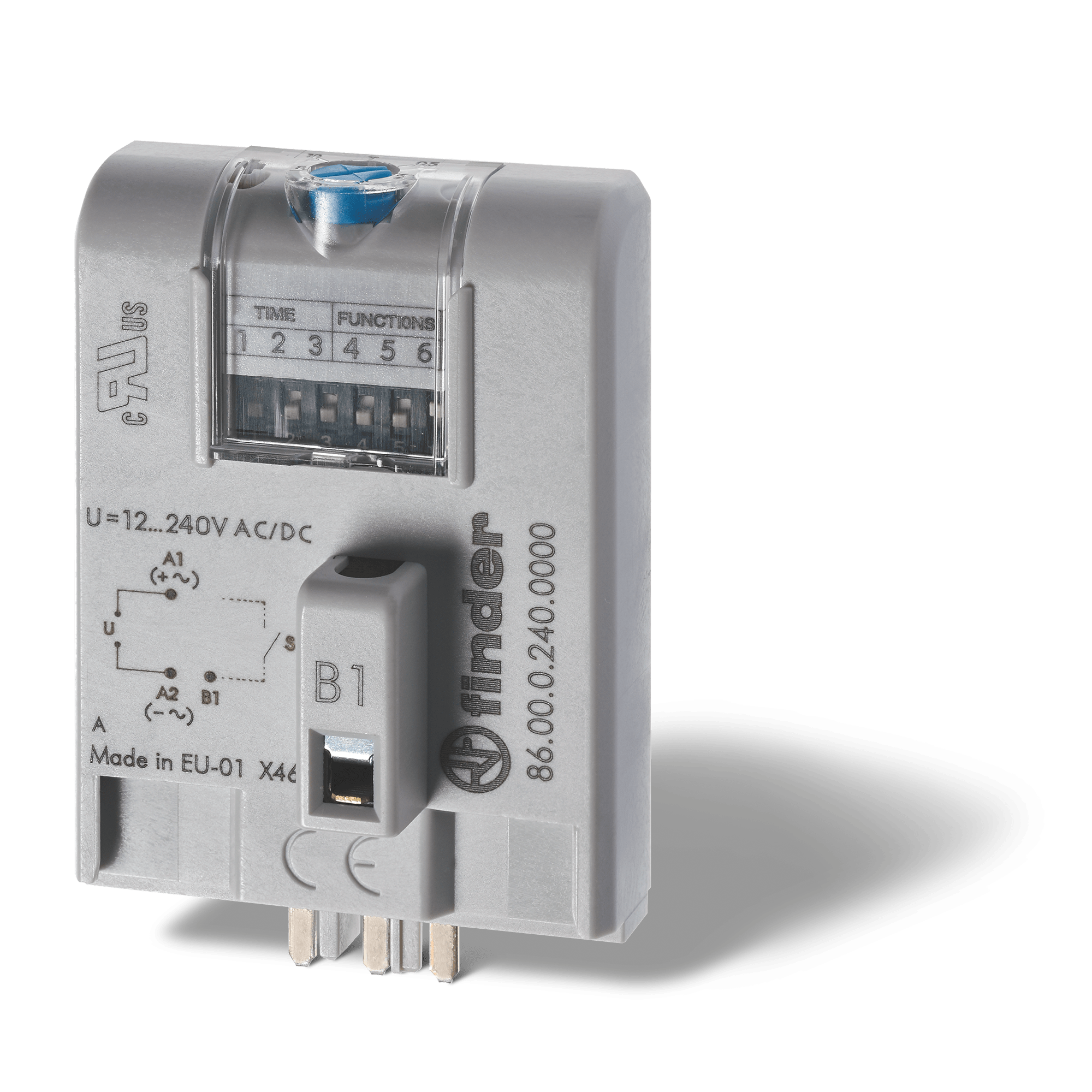 FINDER - MODULO TEMPORIZZATO MULTIFUNZIONE PLUG-I 860002400000T