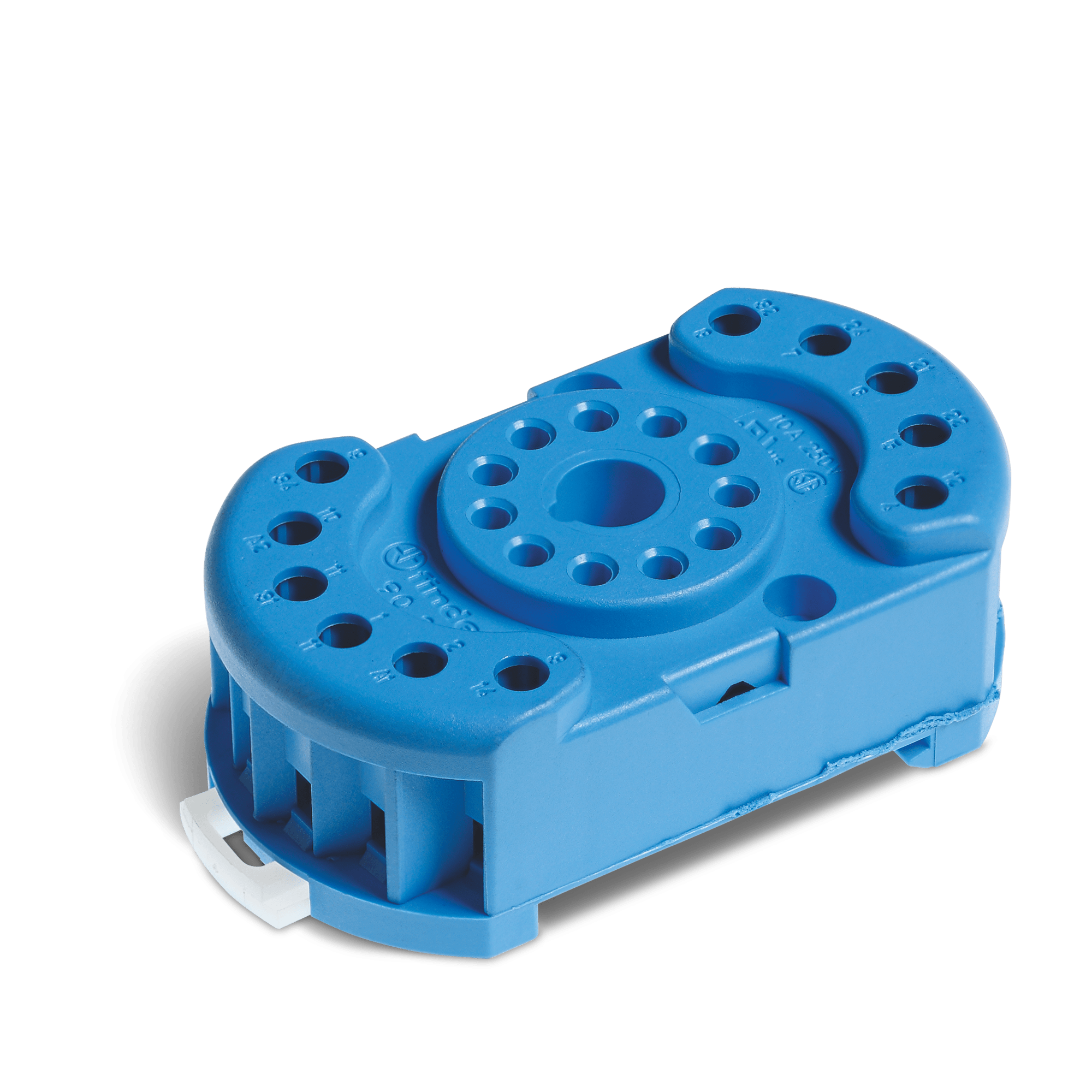 FINDER - ZOCCOLO CON MORSETTI A BUSSOLA 3P S.60