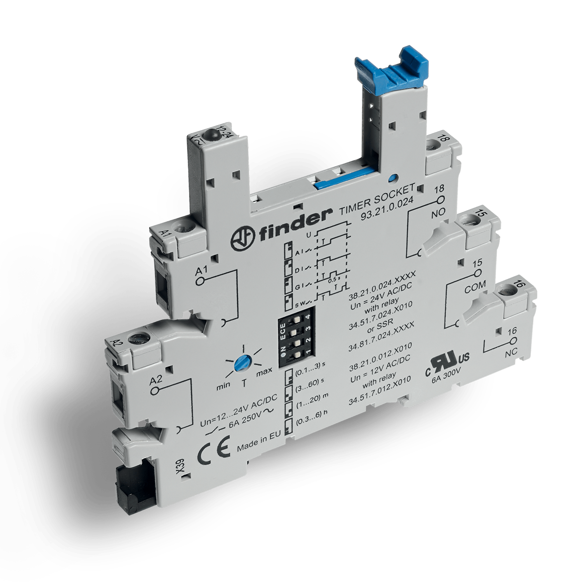 FINDER - ZOCCOLO TEMPORIZZATO A BUSSOLA 1P S.34 93210024