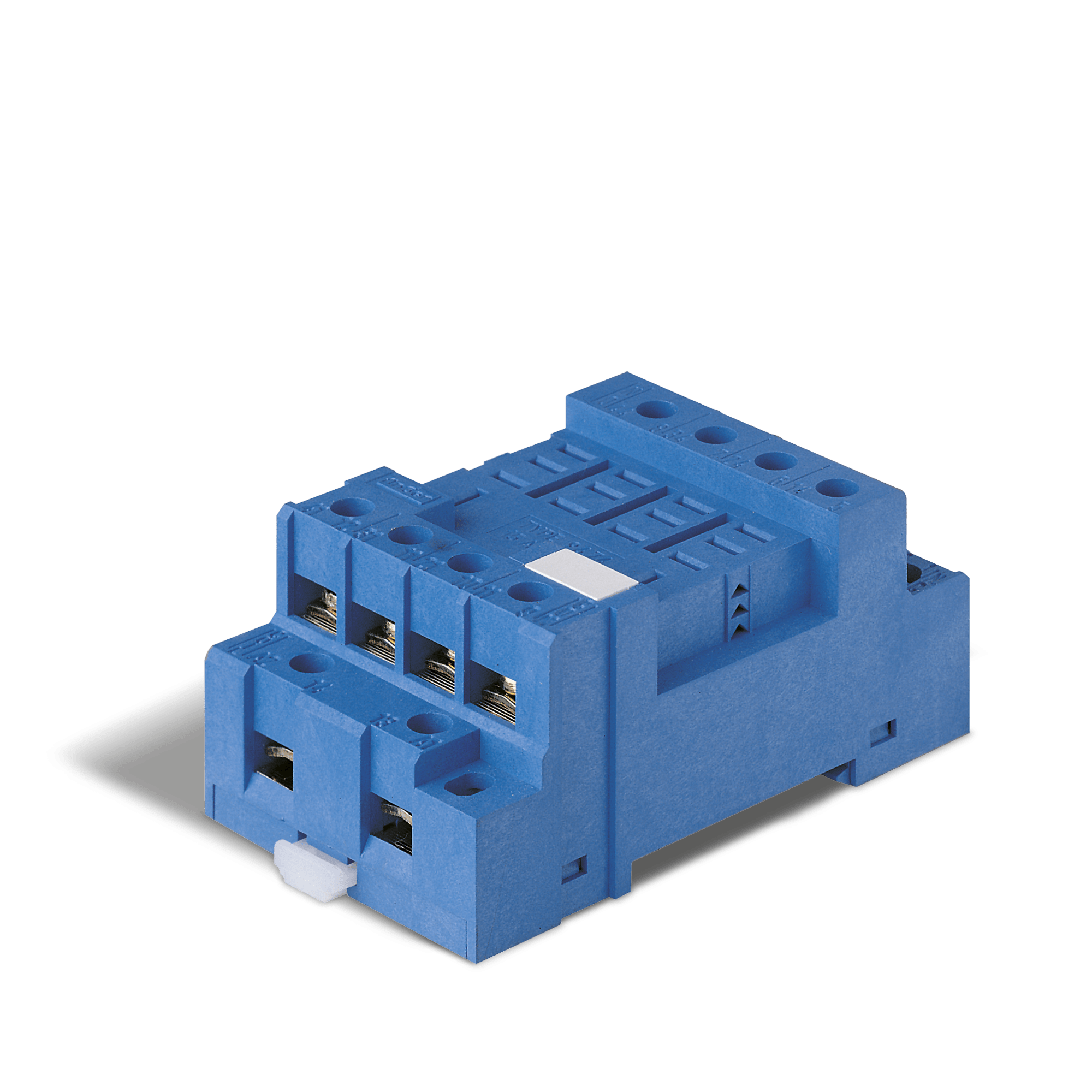 FINDER - ZOC.CON MORSETTI A PIASTRINA 4P NERO S.5 96740SMA