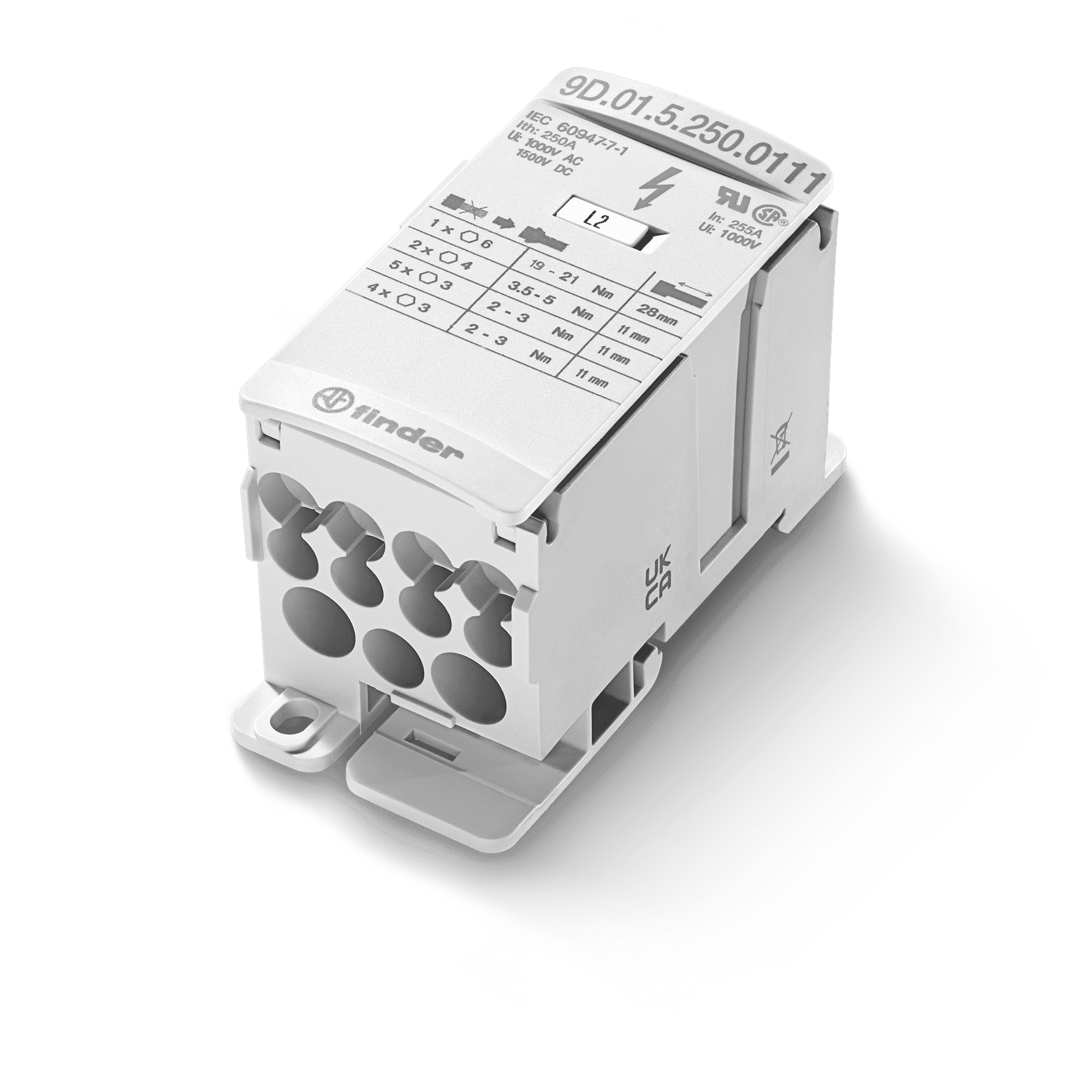 FINDER - MORSETTI DI DISTRIBUZIONE 175A 2I/10O