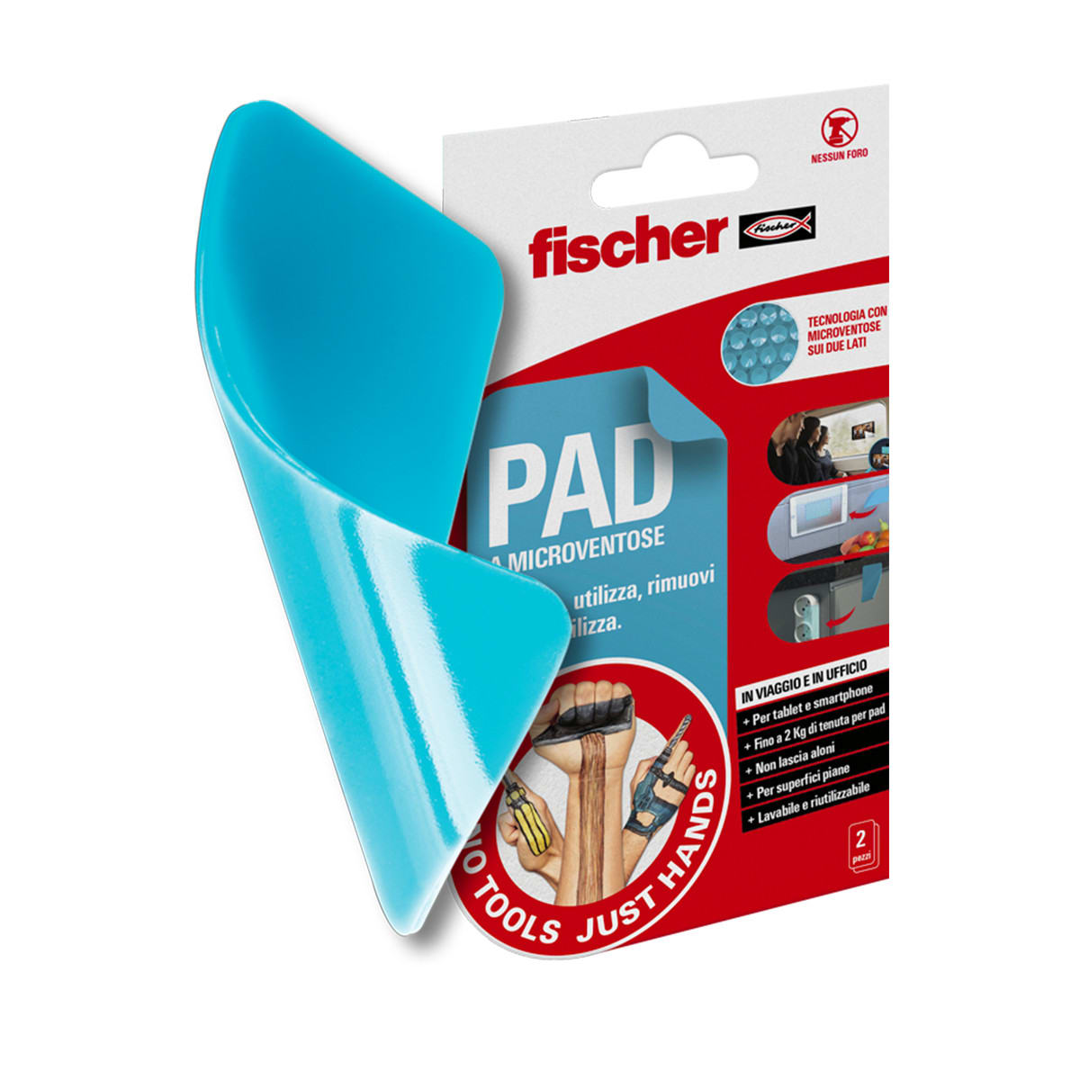 FISCHER - NTJH PAD A VENTOSE RETTANGOLAR