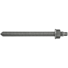 FISCHER - Barra di ancoraggio fischer RG M10x130 R in acciaio inossidabile per ancoranti chimici, ideale per fissaggi singoli e costruzioni metalliche interne.
