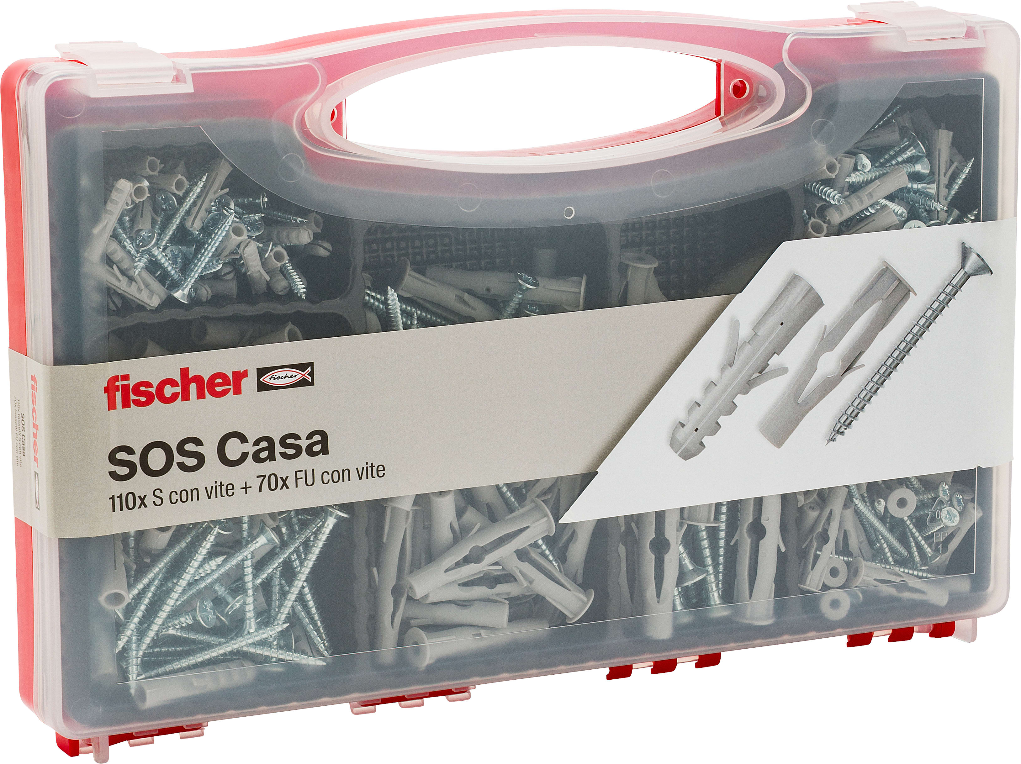 FISCHER - SOS Casa 180pz Fischer SOS Casa