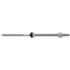 FISCHER - Vite STSR 12x300 A2 in acciaio inox per fissaggio fotovoltaico su coperture ondulate o finto coppo, adatta anche per cemento e latero-cemento.
