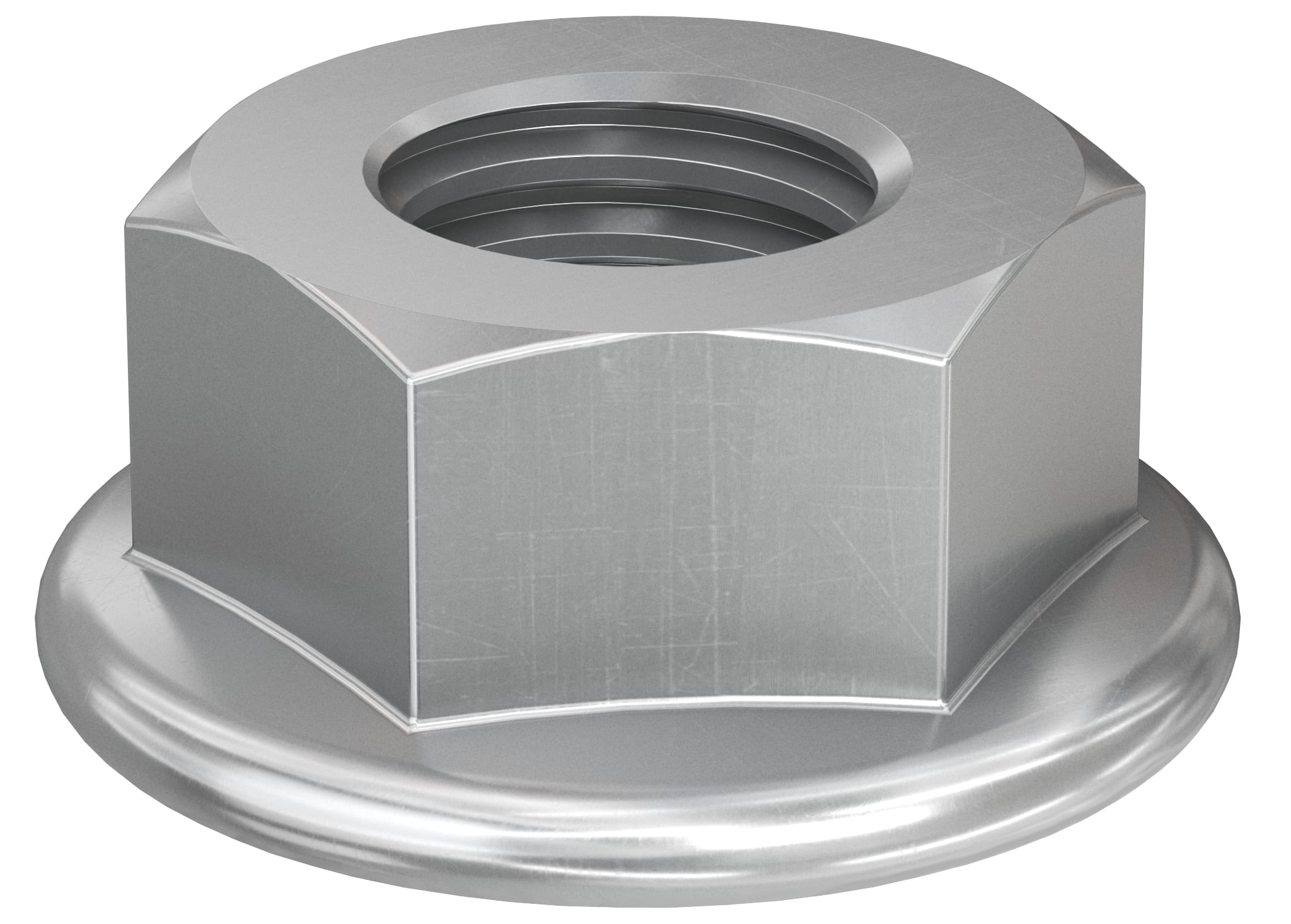 FISCHER - Dado flangiato in acciaio inox M12 per sistemi fotovoltaici, conf. 100pz.