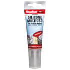 FISCHER - Silicone trasparente universale 60 ml in tubetto.