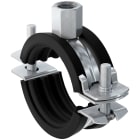 FISCHER - Il collare per tubi FRS Plus 40-45 con chiusura rapida brevettata e guarnizione acustica garantisce un'installazione veloce e sicura.