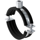 FISCHER - FRS PLUS 159-162 collare per tubi fischer FRS 159-165 M8/M10: assemblaggio tubazioni, ispezione fuoco, viti e guarnizione acustica.