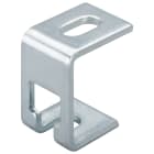 FISCHER - Staffa di sospensione AHB: fischer in acciaio zincato con apertura perforata per fissare su barra filettata M8 M10 M12 e dado.
