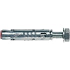 FISCHER - L'ancorante fischer TA M10 S/20 è in acciaio zincato, ideale per fissaggi in calcestruzzo non fessurato, con tappo antipolvere per protezione.