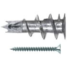 FISCHER - Fissaggio fischer GKM S K in metallo per cartongesso, avvitabile senza preforo, adatto per installazioni rapide di luci e accessori interni.