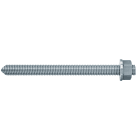 FISCHER - Barra RG M24X600 fischer in acciaio zincato 5.8: per ancoranti chimici in cartuccia o fiala