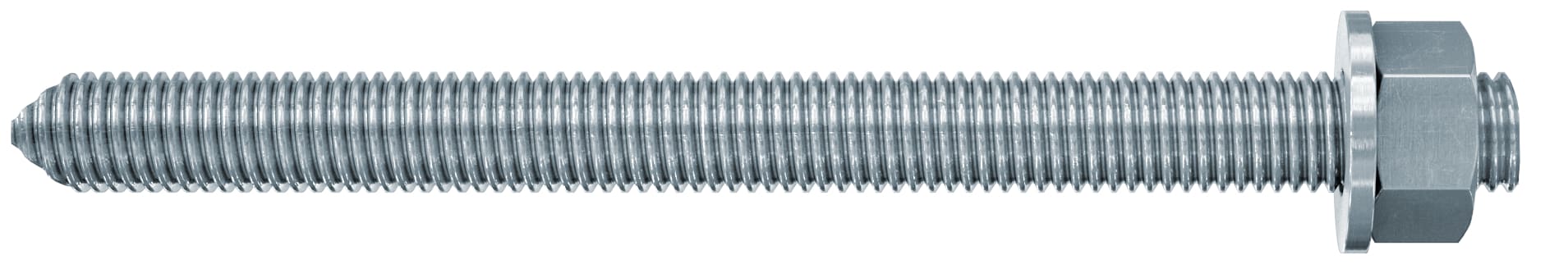 FISCHER - Barra RG M24X600 fischer in acciaio zincato 5.8: per ancoranti chimici in cartuccia o fiala