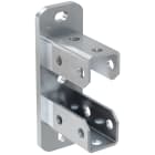 FISCHER - La mensola a sella fischer SF L 124 offre una connessione stabile tra binario e struttura con assemblaggio longitudinale e installazione semplice.
