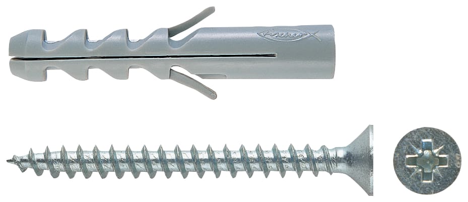 FISCHER - S 8 V K TASSELLI+VITI - L.GIALLA