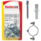 FISCHER - COLLARI D10 K FISSATUBI/VITE/T