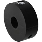FISCHER - KFT 60,3: collare per tubi fischer KFT 57.0, diametro 57 mm, schiuma PUR, filettatura M8/M10/1/2, viti fissate, per tubi refrigerazione.