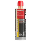FISCHER - T-Bond 150 K, resina hybrid per ancoraggi su murature e calcestruzzo, certificata EOTA, resiste da -40°C a 120°C, durata minima 50 anni.