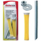 FISCHER - Tassello a calza fischer FIS H N per resine da iniezione FIS V, VL, P Plus, P e Green. Componente per muratura, distribuisce carico nel mattone.