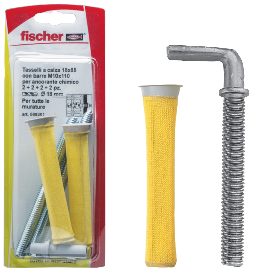 FISCHER - FIS H18x85N calza + cancani M10x93- L.VER