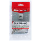 FISCHER - Kit pronto all'uso per scaldabagno, include 2 pezzi/punta.