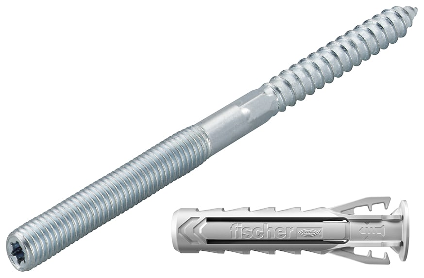 FISCHER - KIT VITE DOPPIA FILETTATURA M8