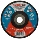 FISCHER - FGD-CP 150x6x22,23 carbon: disco abrasivo per levigatura confortevole di acciaio