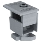 FISCHER - Pmu morsetto unico universale per pannelli fotovoltaici con cornice in alluminio da 30 a 50 mm, installabile con rotazione, centrale o finale.