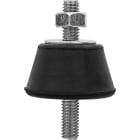 FISCHER - KIT PIEDINO ANTIVIBRANTE 4 PZ