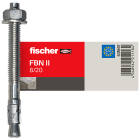 FISCHER - FBN II 8/20 è un ancorante in acciaio per calcestruzzo non fessurato, flessibile e adatto per installazioni distanziate, passanti e non passanti.