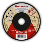 FISCHER - FCD-FHP 125X1X22,23 INOX disco da taglio fischer: senza ferro e zolfo, per acciaio e inox