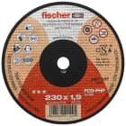 FISCHER - Il disco da taglio fischer FCD-FHP 230x1,9x22 inox è sottile, privo di ferro e zolfo, ideale per acciaio e inox, con taglio fluido e poche scintille.