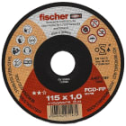 FISCHER - FCD-FP 115x1,0x22,23 INOX. Disco fischer per metalli: taglio affidabile e senza ferro/zolfo, per acciaio e inox