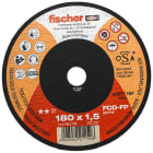 FISCHER - Disco da taglio fischer FCD-FP 180X1,5X22,23 INOX per acciaio inossidabile: taglio affidabile e preciso, bassa formazione di sbavature e scintille.