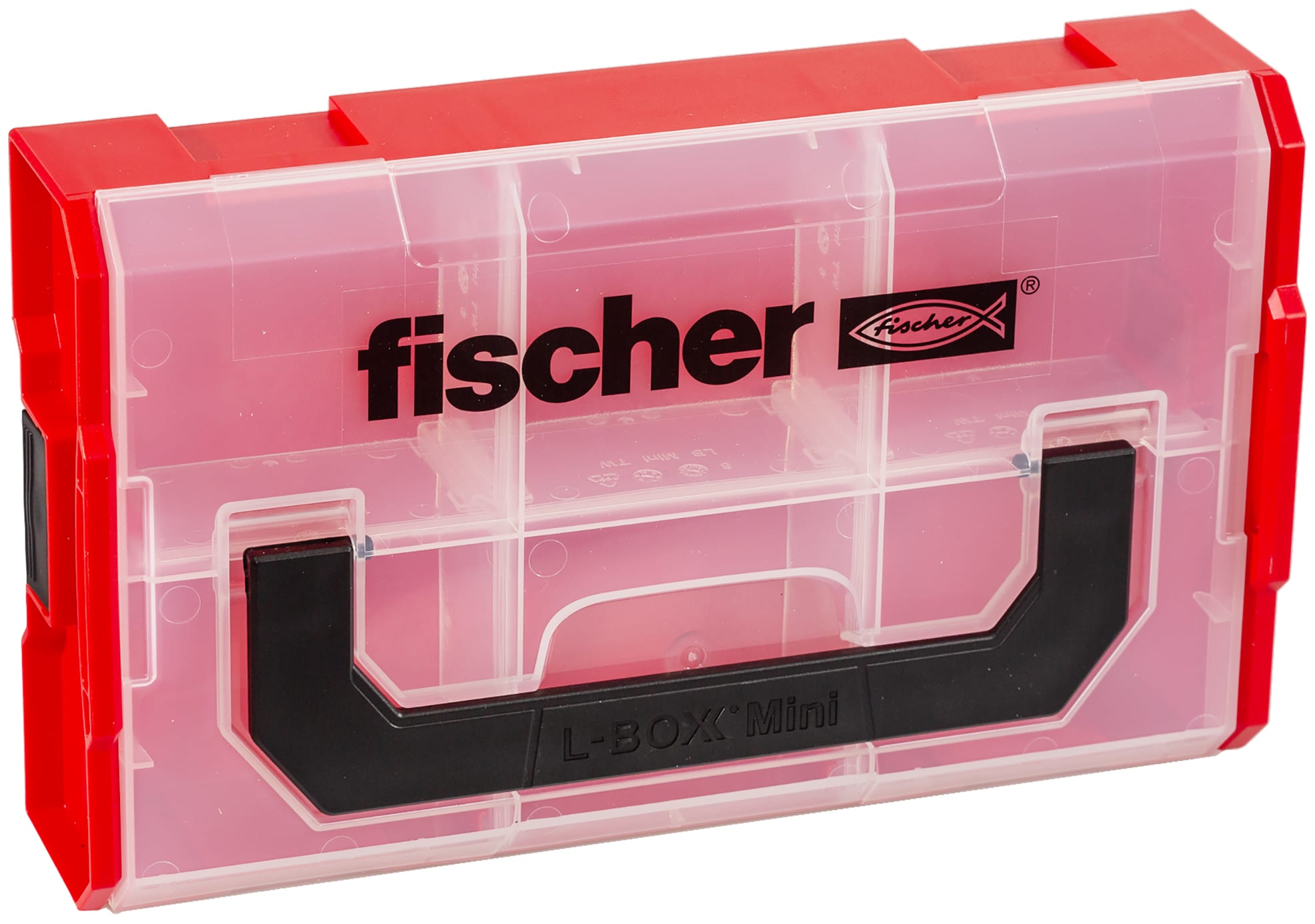 FISCHER - Valigetta FixTainer con tasselli, viti e ganci per applicazioni e materiali da costruzione comuni.