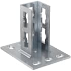 FISCHER - La mensola a sella fischer PSF 41 consente una connessione stabile tra binario e struttura con assemblaggio longitudinale e installazione semplice.