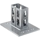 FISCHER - PSF 82 - Mensola a sella fischer per connessione stabile tra binario e struttura. Assemblaggio longitudinale e facile installazione con mensola SF.