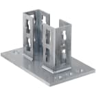 FISCHER - PSF 124 - Mensola a sella fischer per connessione stabile tra binario e struttura. Assemblaggio longitudinale e facile installazione con mensola SF.