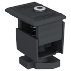FISCHER - PMU NERO morsetto universale anodizzato nero per pannelli fotovoltaici con cornice alluminio 30-50 mm