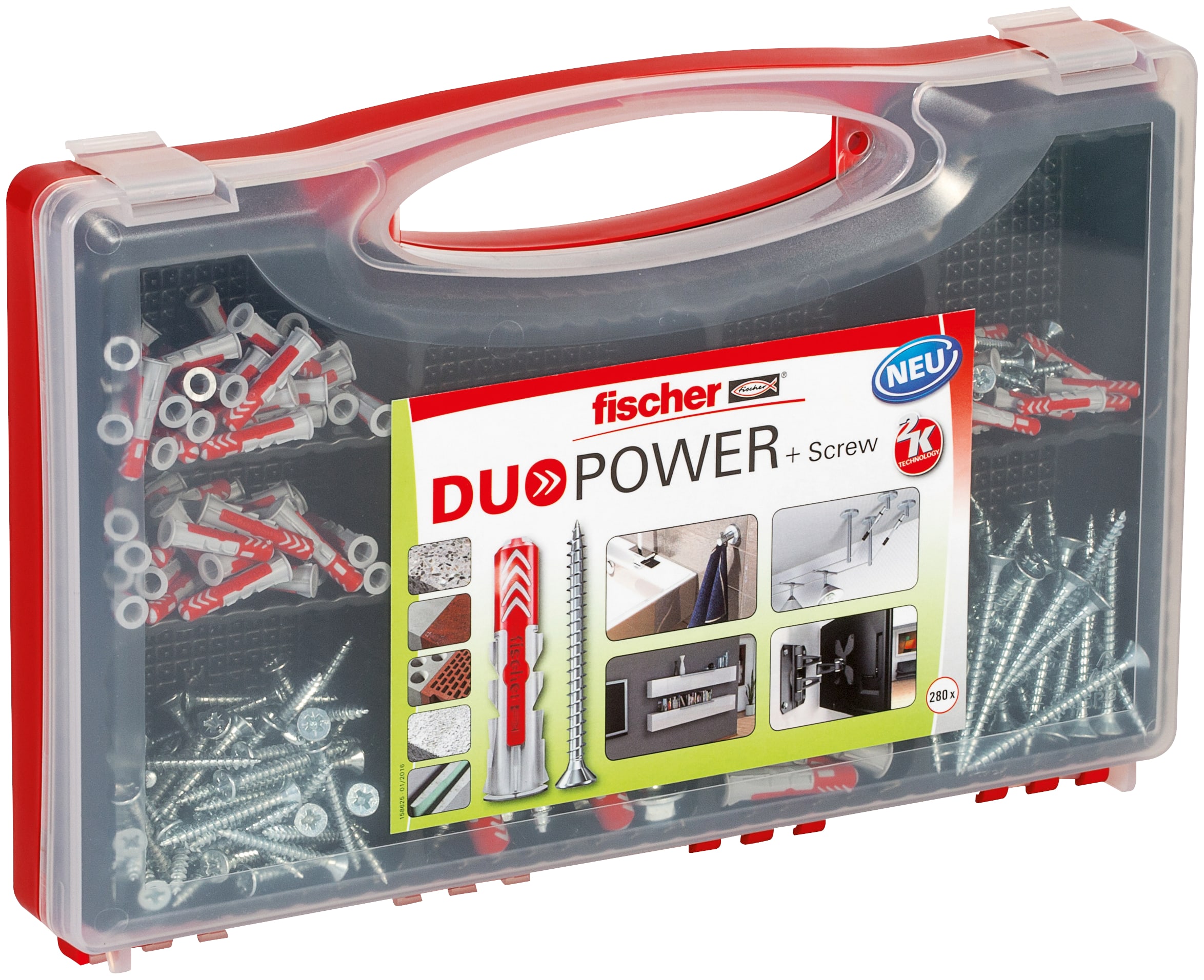 FISCHER - Redbox DuoPower con viti S 140pz.