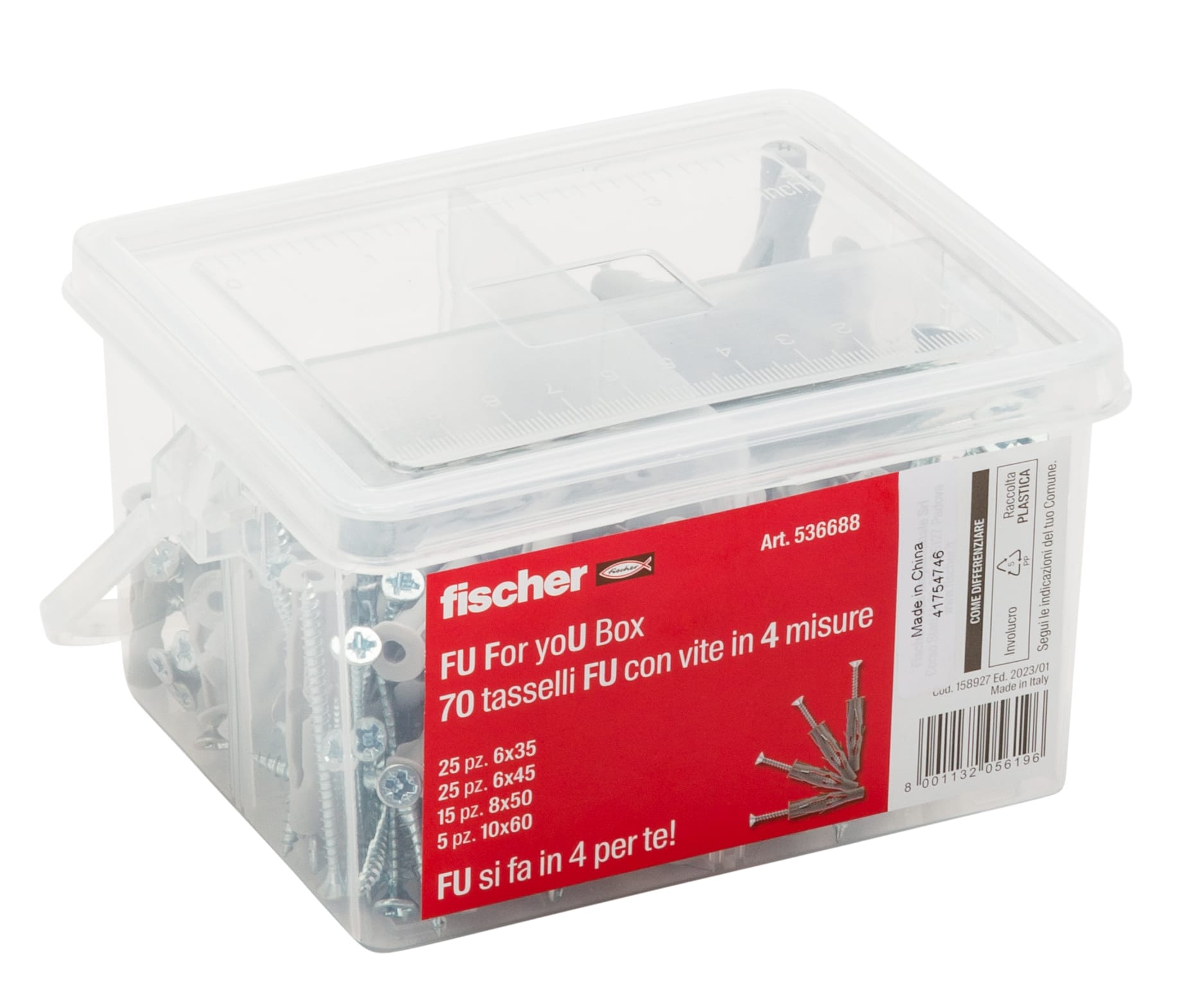 FISCHER - Fu Box DIY 70pz.
