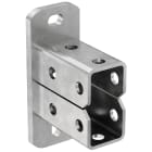 FISCHER - Mensola a sella fischer SF L 82 HDG: connessione stabile tra binario e struttura, assemblaggio longitudinale. Installazione inserendo il profilato.