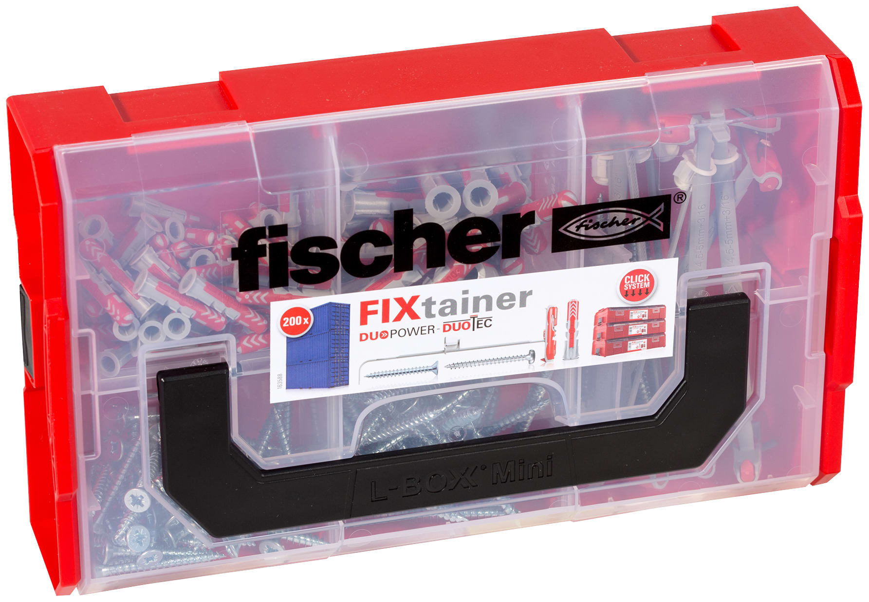 FISCHER - Fix tainer duopower-duotec + sc: 60 duopower 6x30+60 viti 4.5x40
