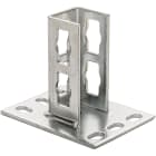 FISCHER - Mensola a sella PSF 41 ZL per connessione stabile tra binario e struttura. Assemblaggio longitudinale e installazione semplice con mensola SF.