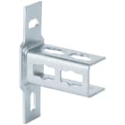 FISCHER - La mensola a sella fischer PSFQ 41 ZL crea connessioni stabili tra profilati FUS e struttura di supporto con flangia a sella e dado a innesto rapido.