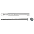 FISCHER - SXRL 10X140 WZ LS: tassello prolungato con vite a testa svasata, certificato ETA per fissaggi sicuri su vari materiali edili.