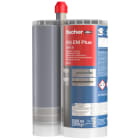FISCHER - FIS EM Plus 1500 S: resina epossidica versatile per fissaggi sicuri anche a -5°C, certificata per ambienti alimentari e contatto con acqua potabile.