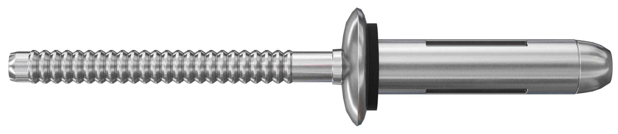 FISCHER - Rivetto in alluminio ALG 5,2x20 mm con guarnizione EPDM.