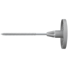 FISCHER - Termoz 6H 320: vite fischer preassemblata per fissare isolanti fino a 300 mm in legno e pannelli, senza preforare.